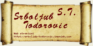 Srboljub Todorović vizit kartica